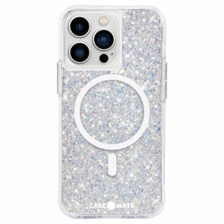 Husa Case Mate MagSafe Twinkle stardust Apple iPhone 13 Pro, transparent/spatial